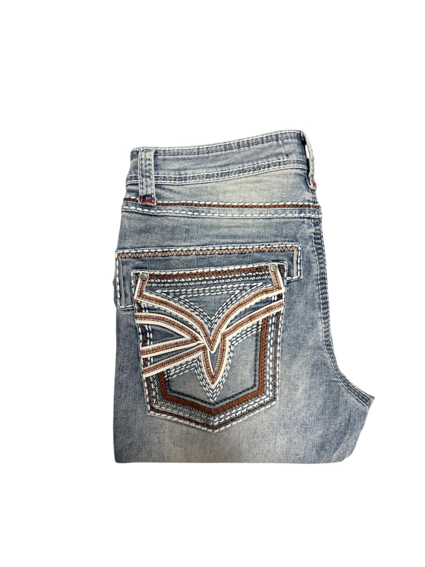 Mens Del Oeste light wash Jeans