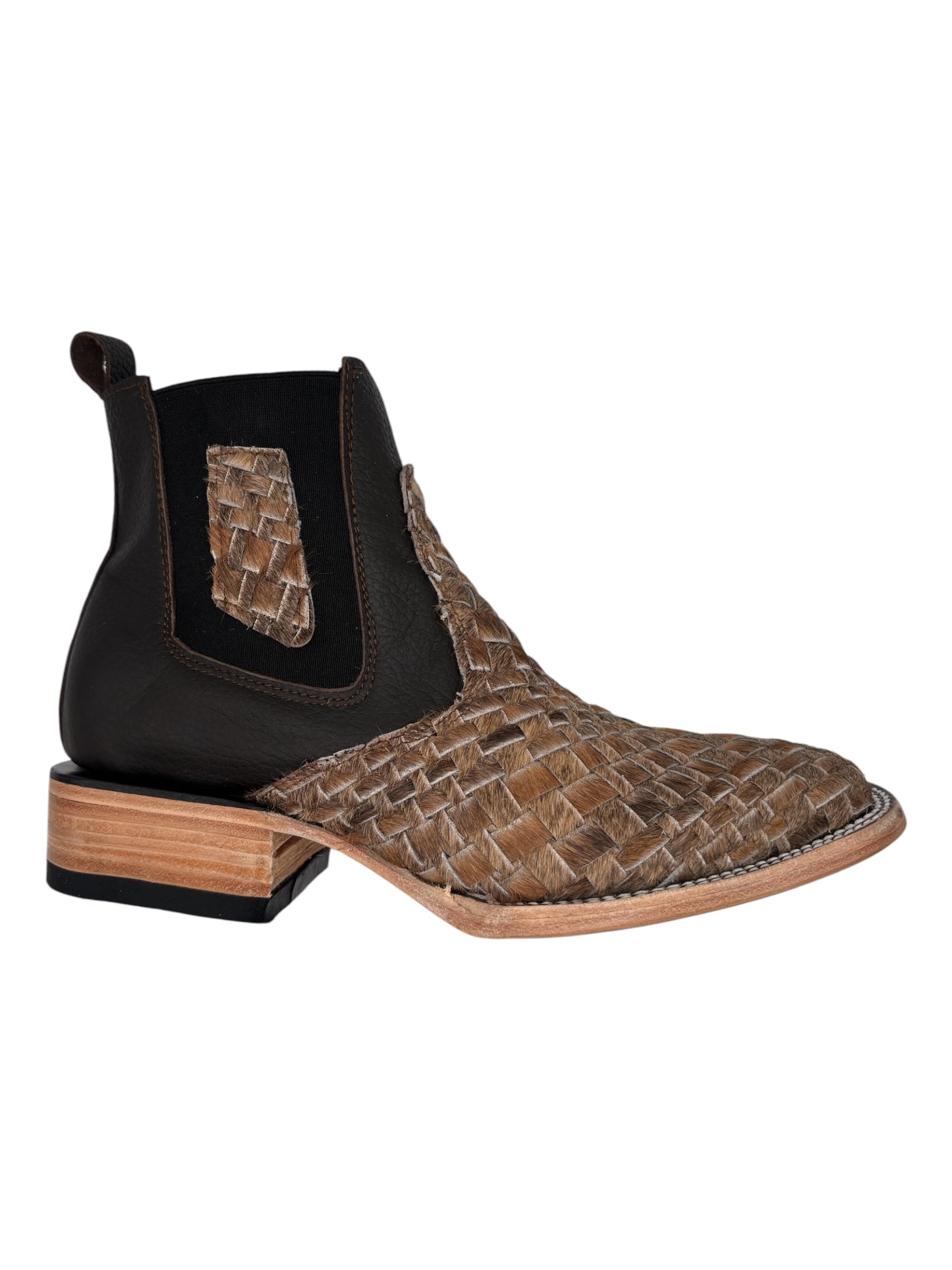 Botin Tejido Pelo 100% Piel
