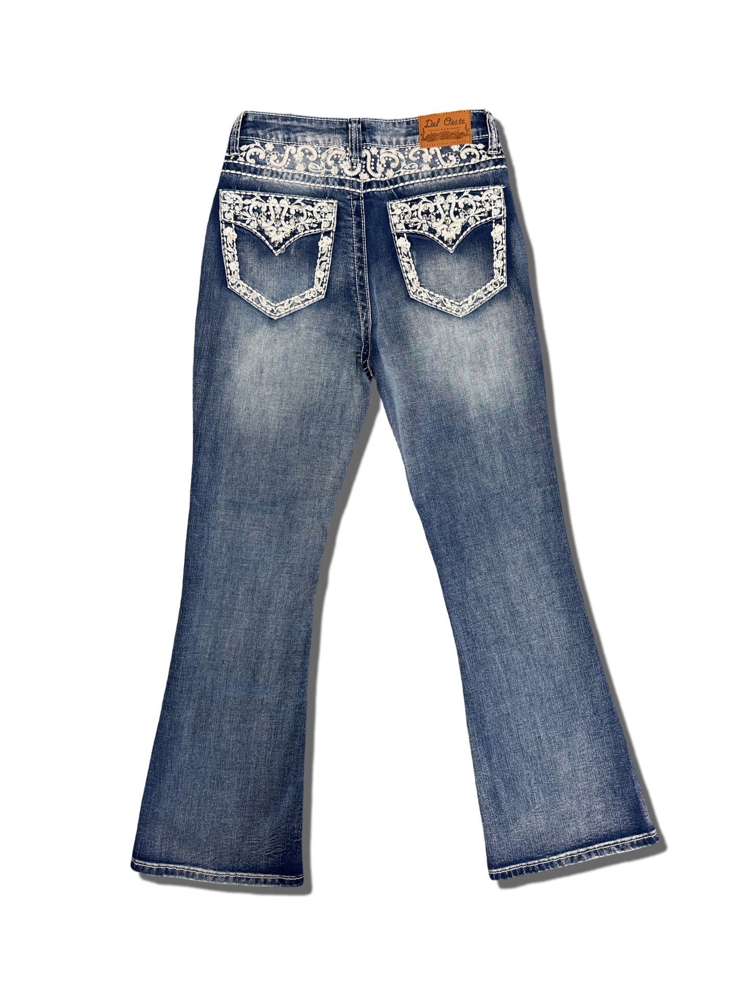Womens Del Oeste jeans- floral design