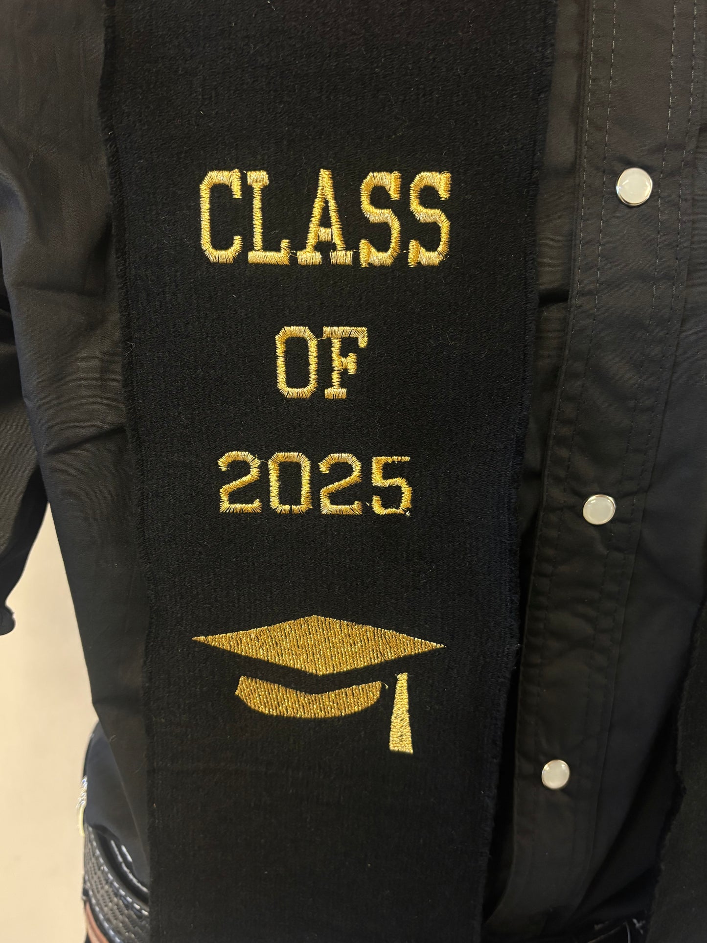 San Judas Graduation stole