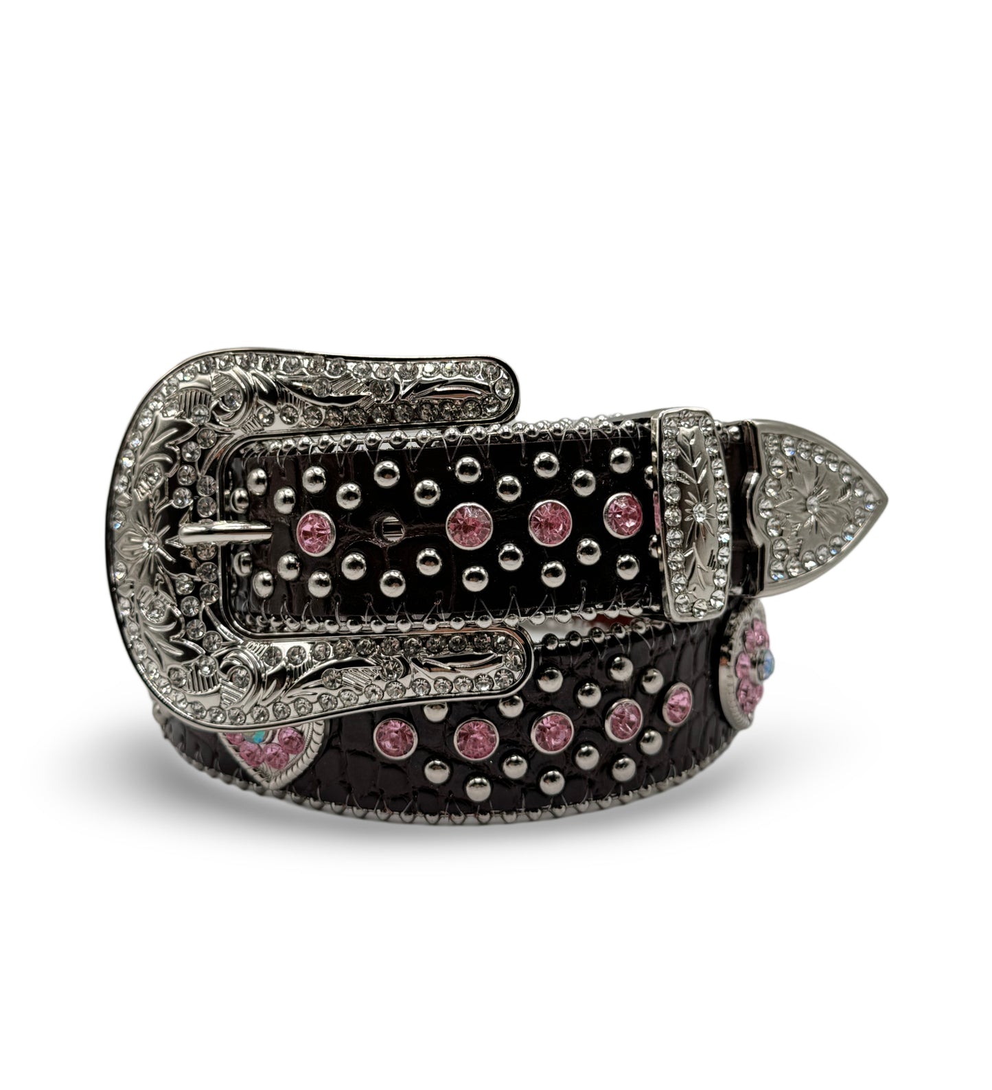 Girls heart stoned belt