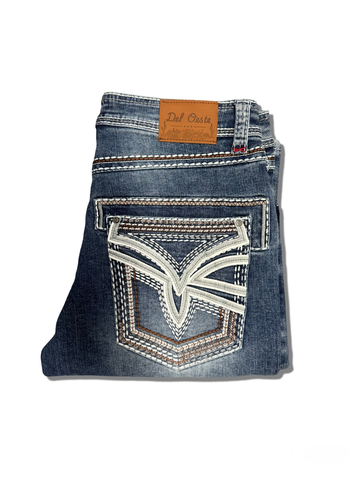 Mens Del Oeste western dark blue Jeans