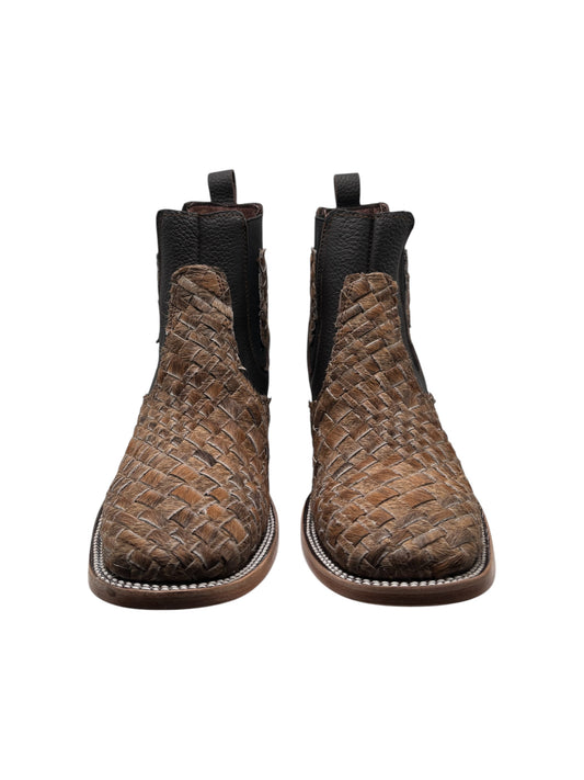 Botin Tejido Pelo 100% Piel