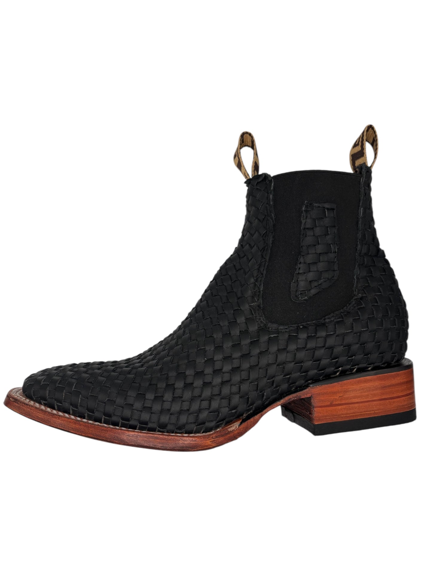 Botin Petatillo Negro 100% piel