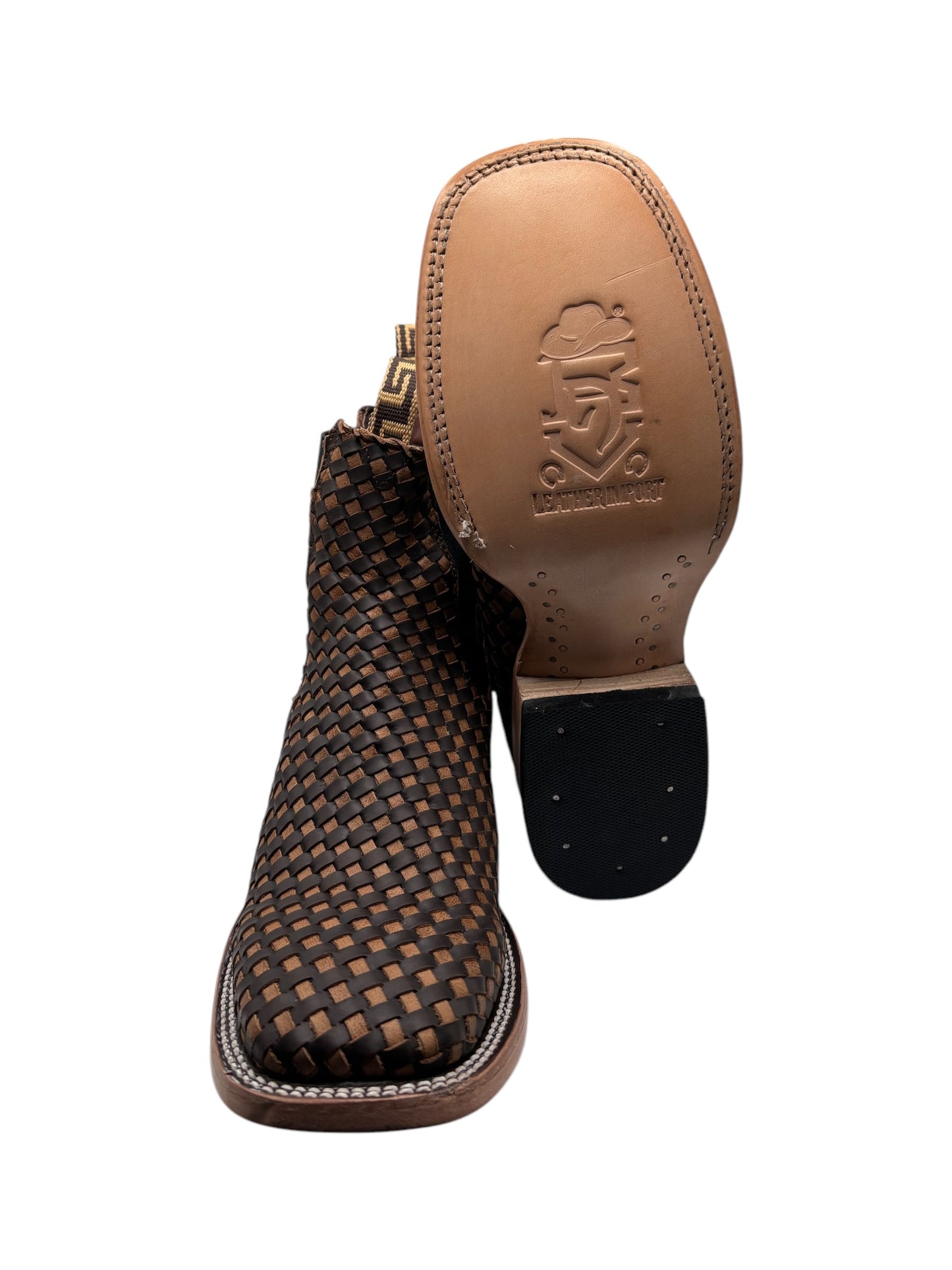 Botin De Petatillo Color Cafe