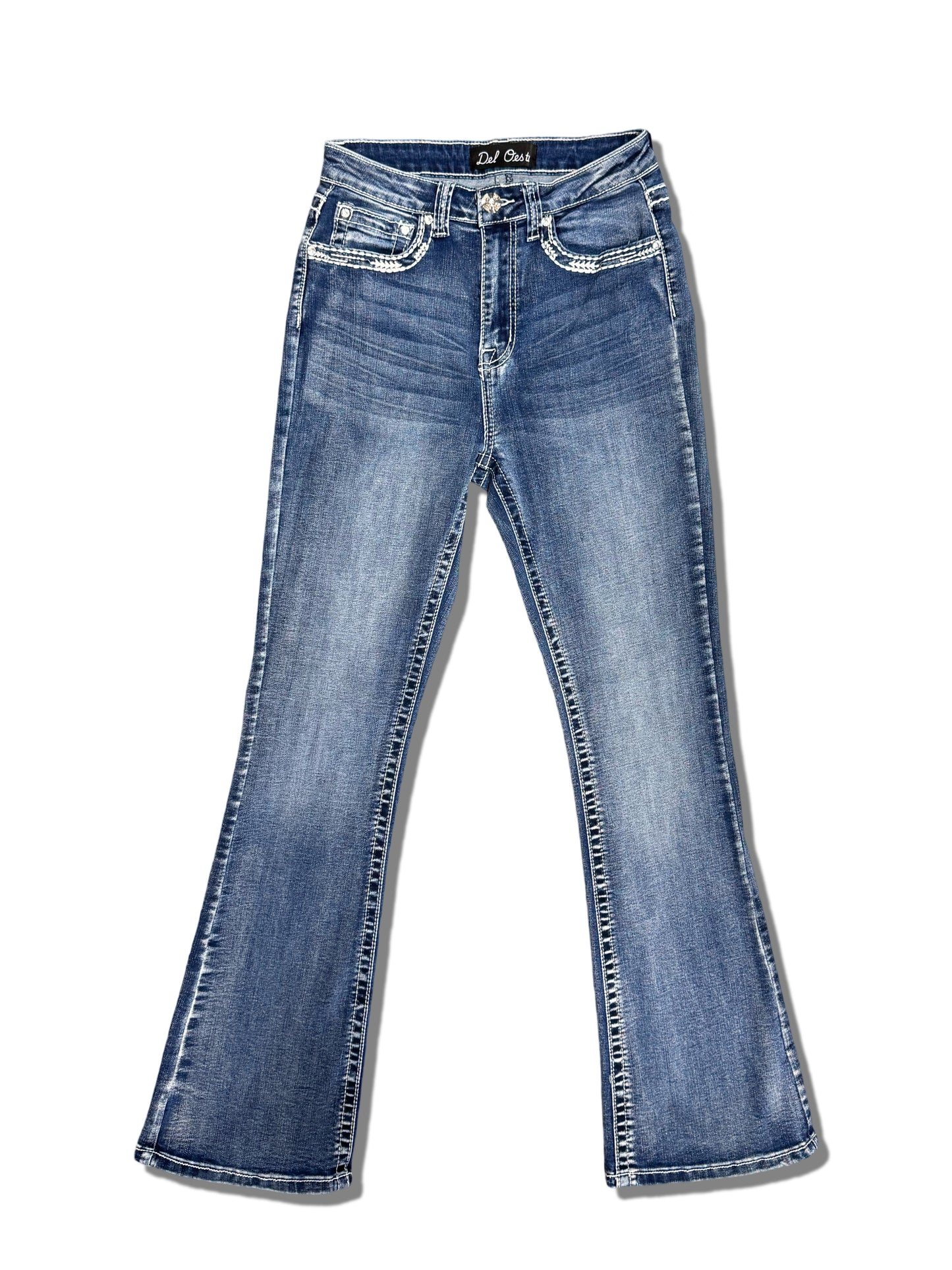 Womens Del Oeste Jeans- Bull design